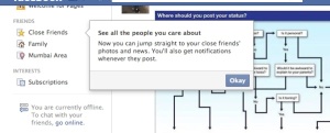 Jump to Close Friends on Facebook